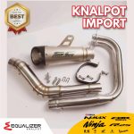 Knalpot IMPORT SC Project S1 Big Series Full System Ninja 250 Karbu Fl Z250 R25 MT25 CBR 250 RR PNP Tinggal Pasang